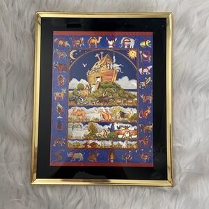 Noah’s Ark Alphabet by Richard Henson Special Edition Holographic Print 6x8